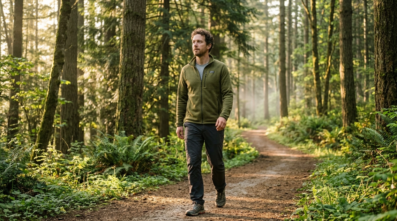 Ranní procházka v přírodě pro lepší vitalitu